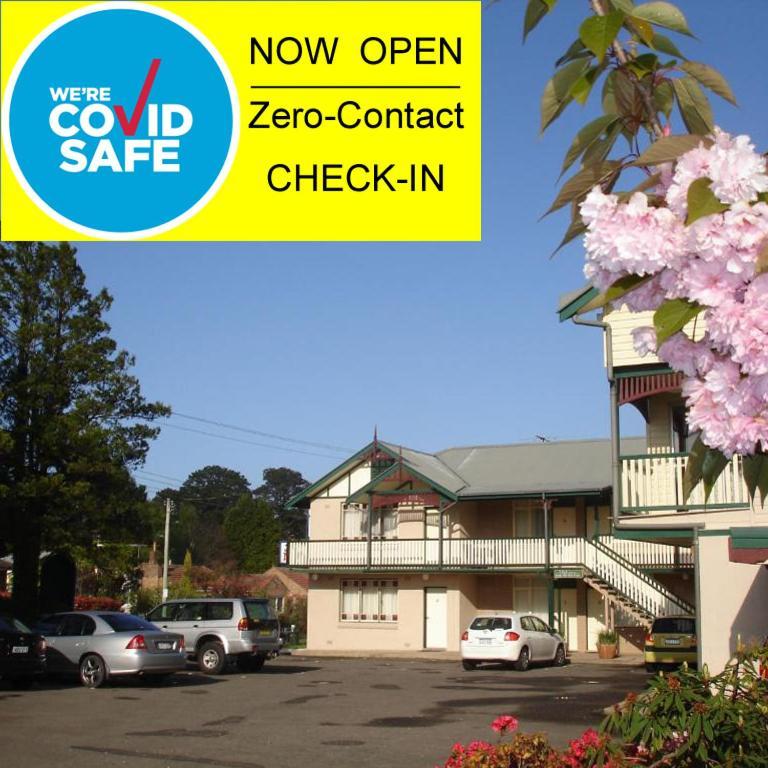 Three Explorers Motel Katoomba Exterior foto